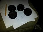 BNIB Volk GT Limited edition matte black center caps-2011-10-30-18.41.32.jpg