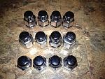 Open End Lug Nuts - set of 16 with key; assorted lug nuts-img_1211.jpg