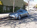 You thought 21s look big on a G...How bouts 22s on a Z!-100_0620.jpg