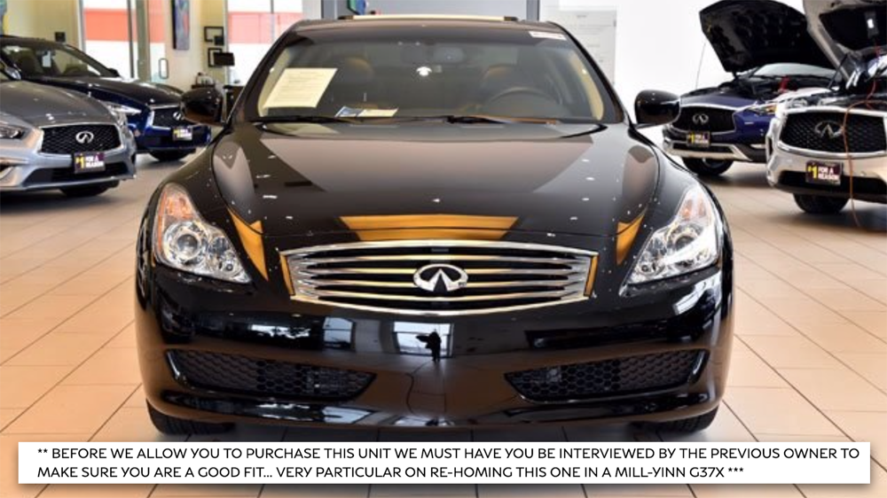 Buying This Infiniti G37 Coupe Requires an Interview - G35Driver